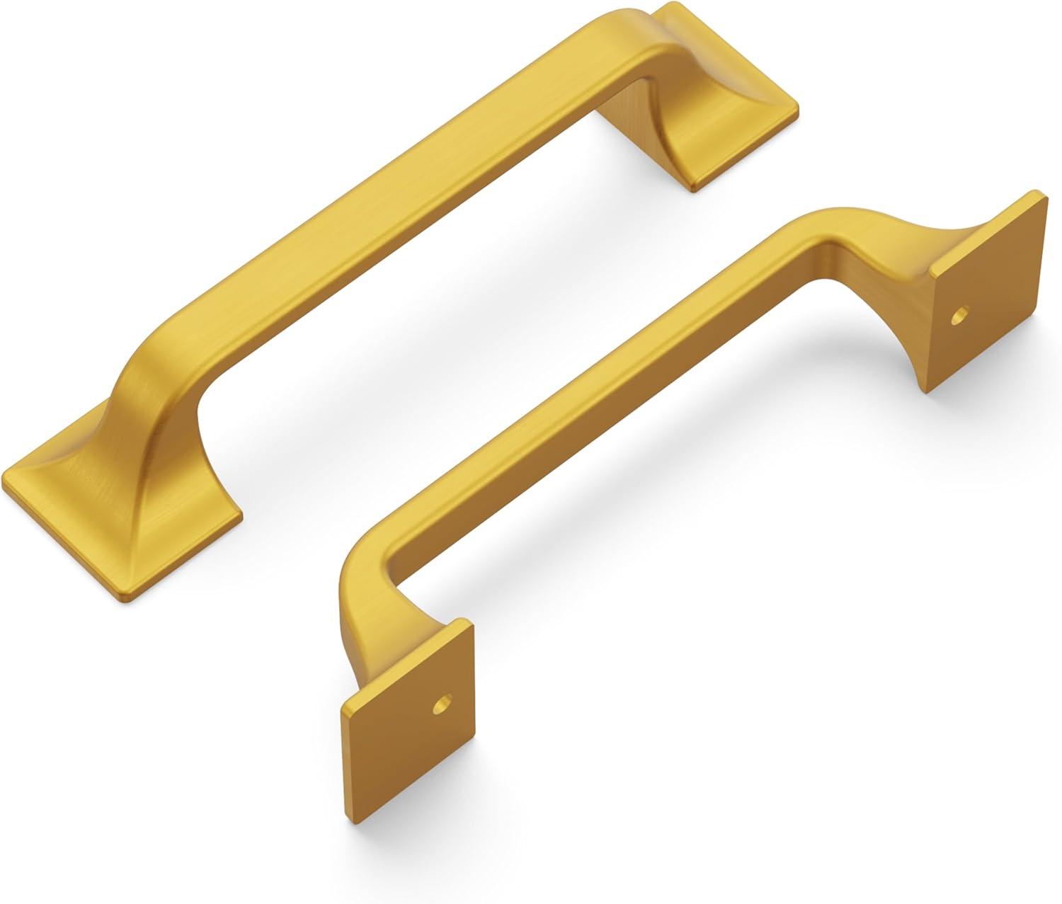 Forge Kitchen Cabinet Handles, Solid Core Drawer Pulls for Cabinet Doors, 3-3/4" (96mm)