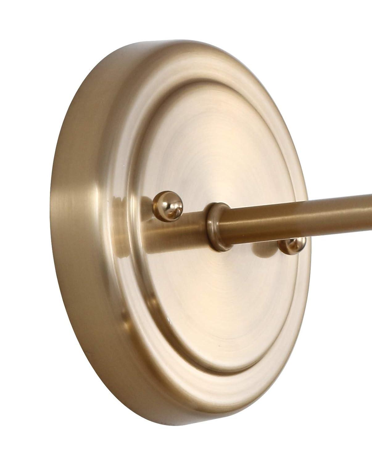 Tocador de Metal Ligero de Julio de 17,5", 2 Unidades, Dorado Latón