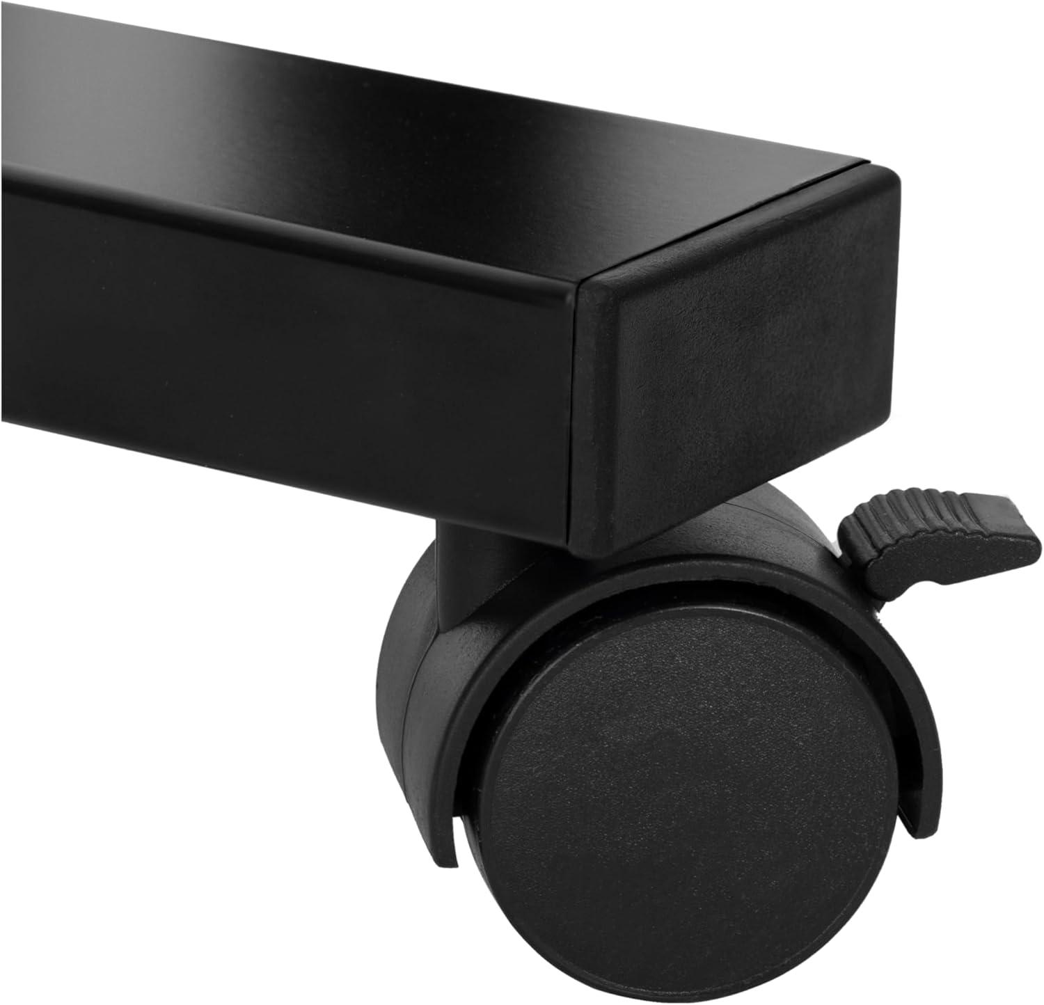 Seville Classics airLIFT Adjustable Height Rolling Tiltable Desk with Mouse Stand