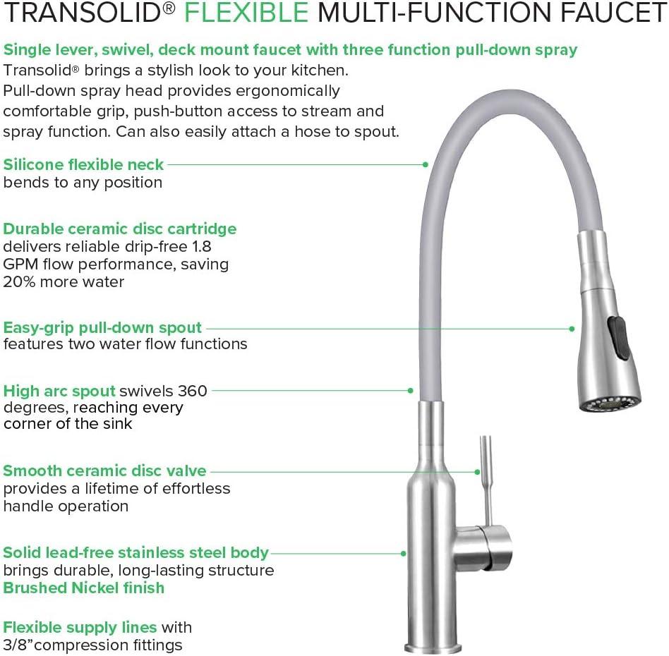 Flexible Multi-Function Faucet Single-Hole Laundry Faucet