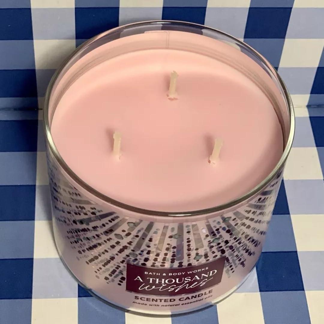 Pink Scented Jar Candle with Decorative Lid