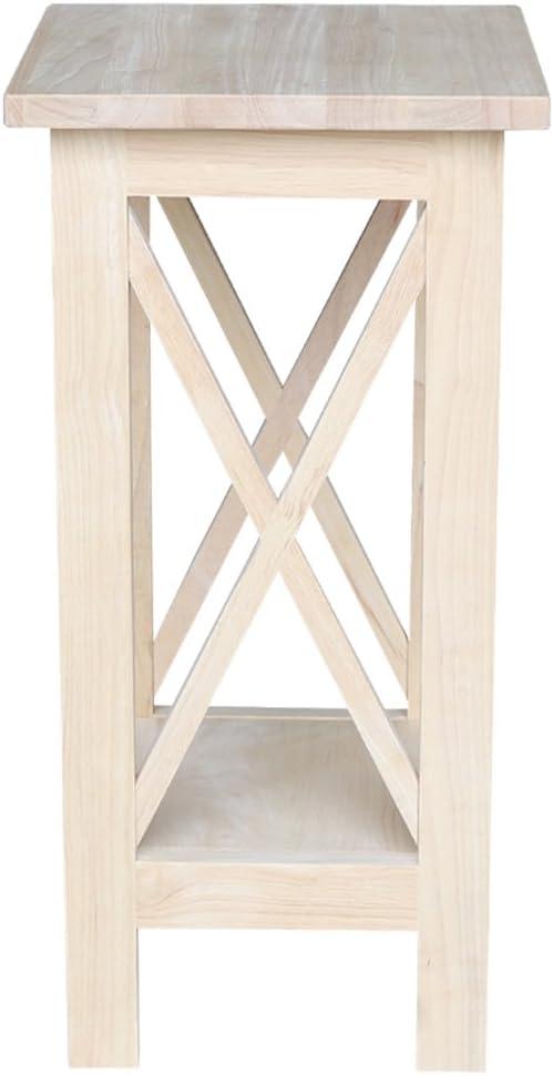 X-Sided Plant Stand Unfinished - International Concepts