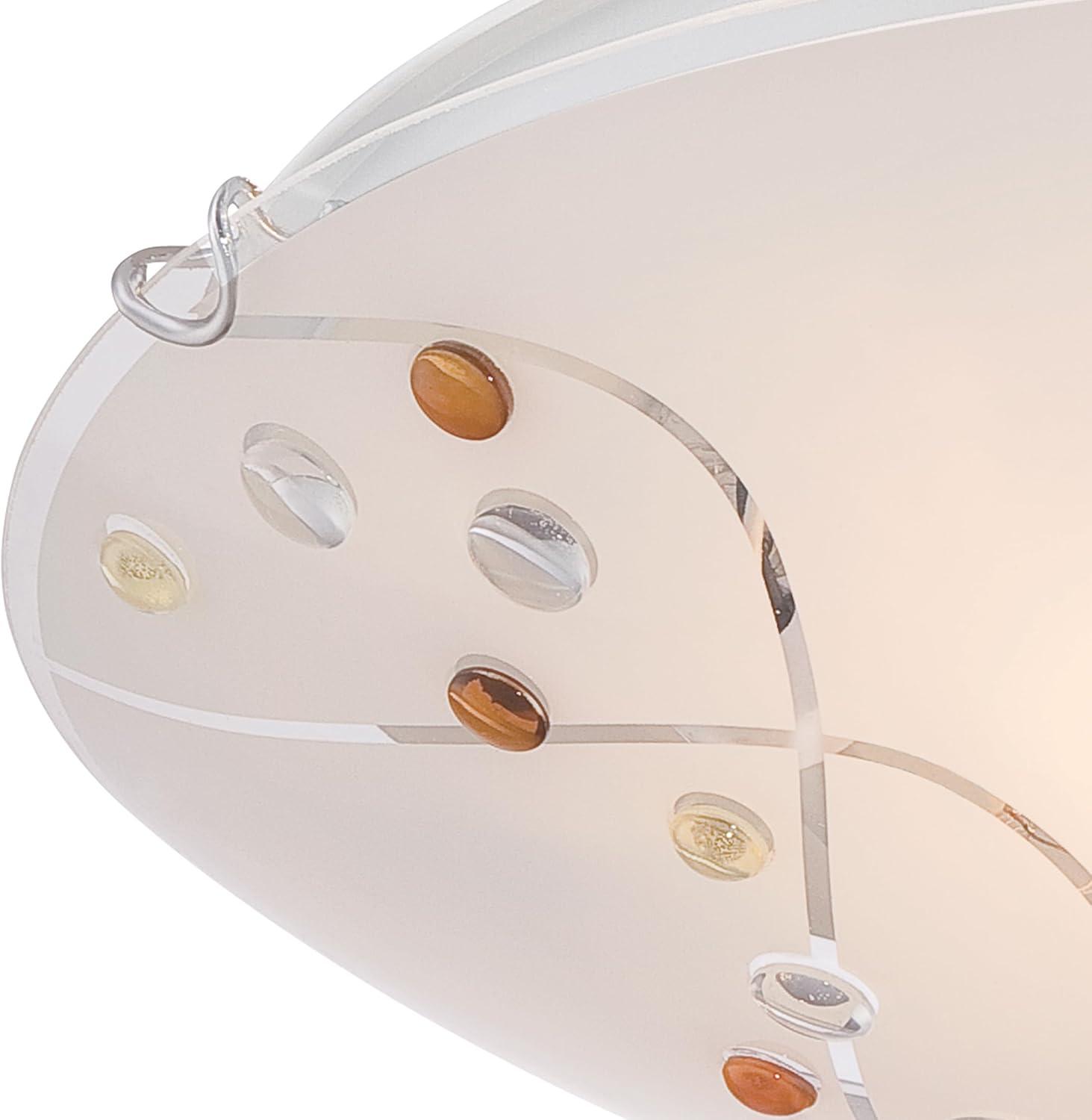 Quoizel Stellar 3-Light Polished Chrome Flush Mount Light