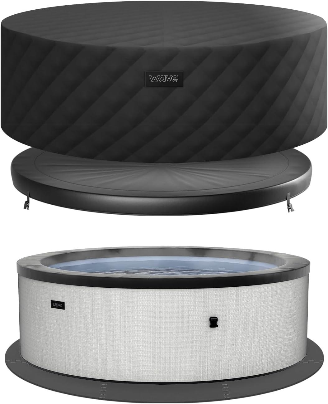 Wave Garda | 6-Person Eco Foam Hot Tub | Integrated Heater | Graphite Gray