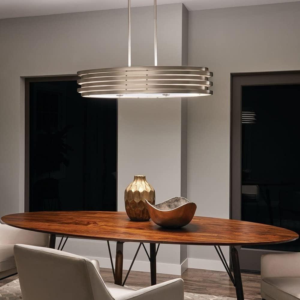 Kichler Lighting - Three Light Pendant - Chandelier Oval Pendant - Roswell - 3