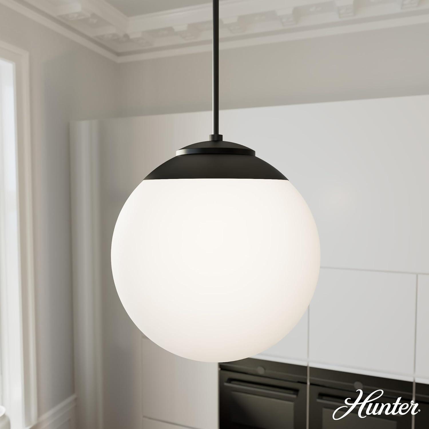 Hunter Fan Hepburn 1 - Light Sphere Globe Pendant