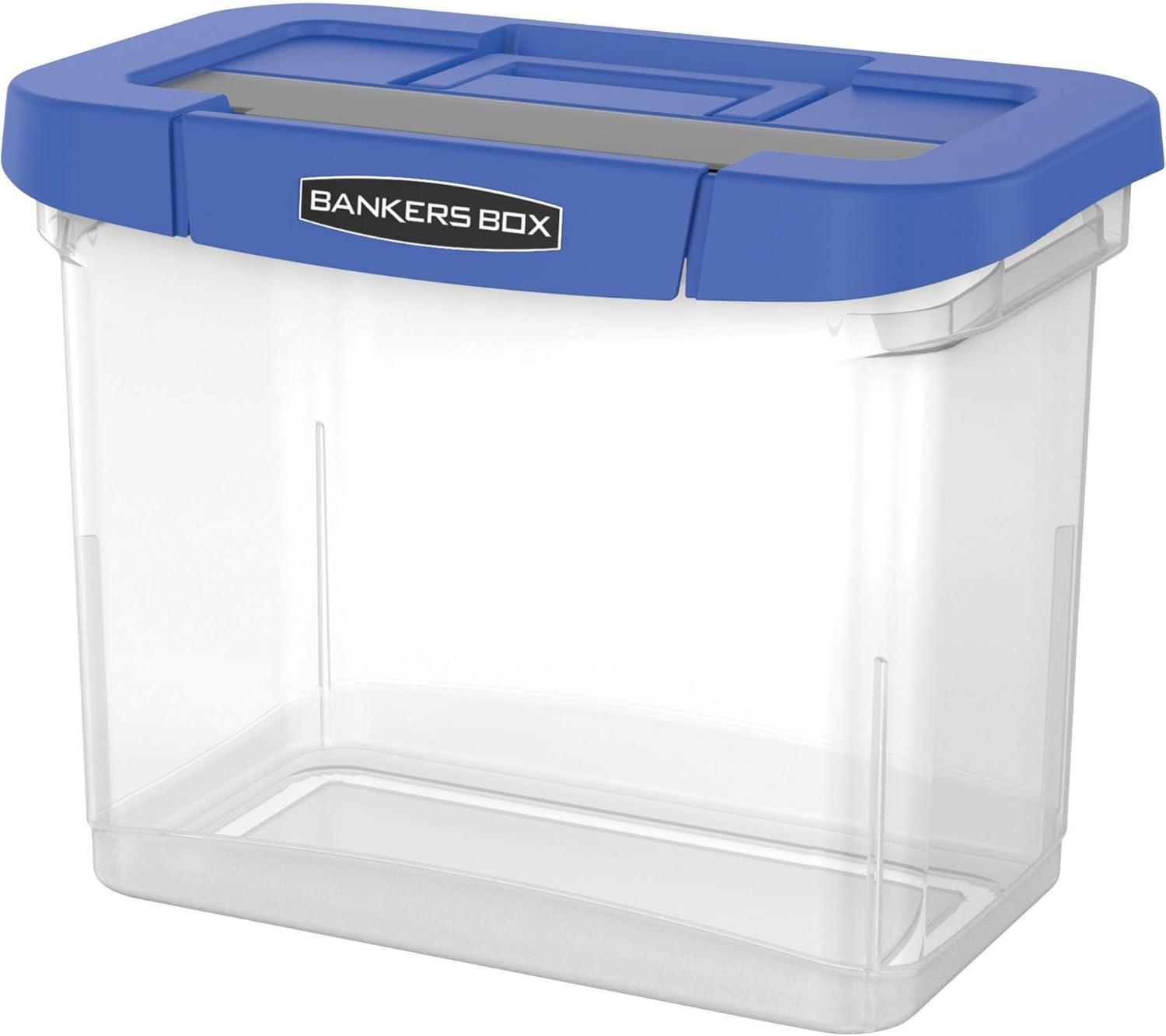 Bankers Box® Heavy Duty Portable File Box