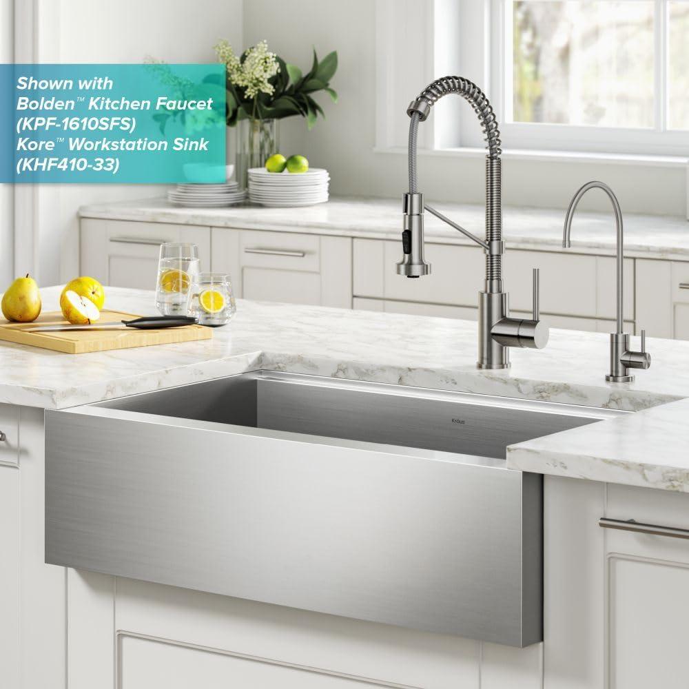 Purita 100% Lead-Free Kitchen Water Filter Faucet