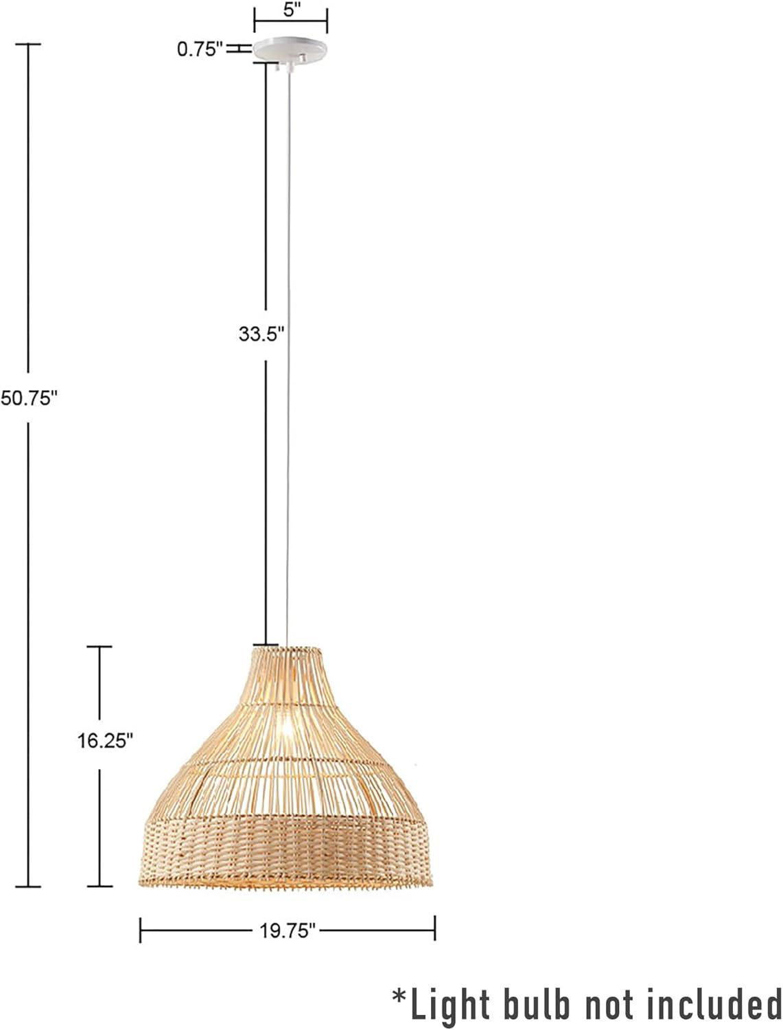 510 Design 1 - Light Bell Bamboo Pendant