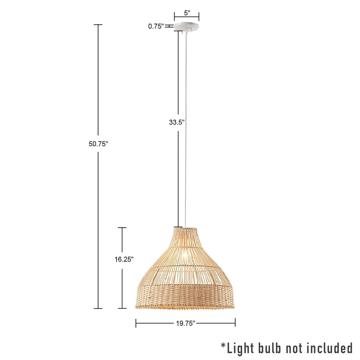 510 Design 1 - Light Bell Bamboo Pendant