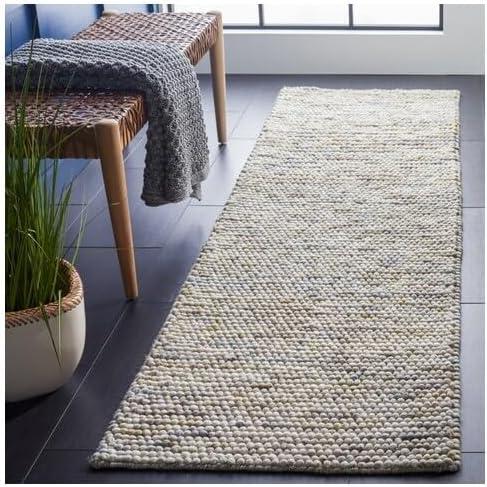 Natura NAT620 Hand Woven Indoor Runner - Ivory/Multi - 2'3"x6' - Safavieh