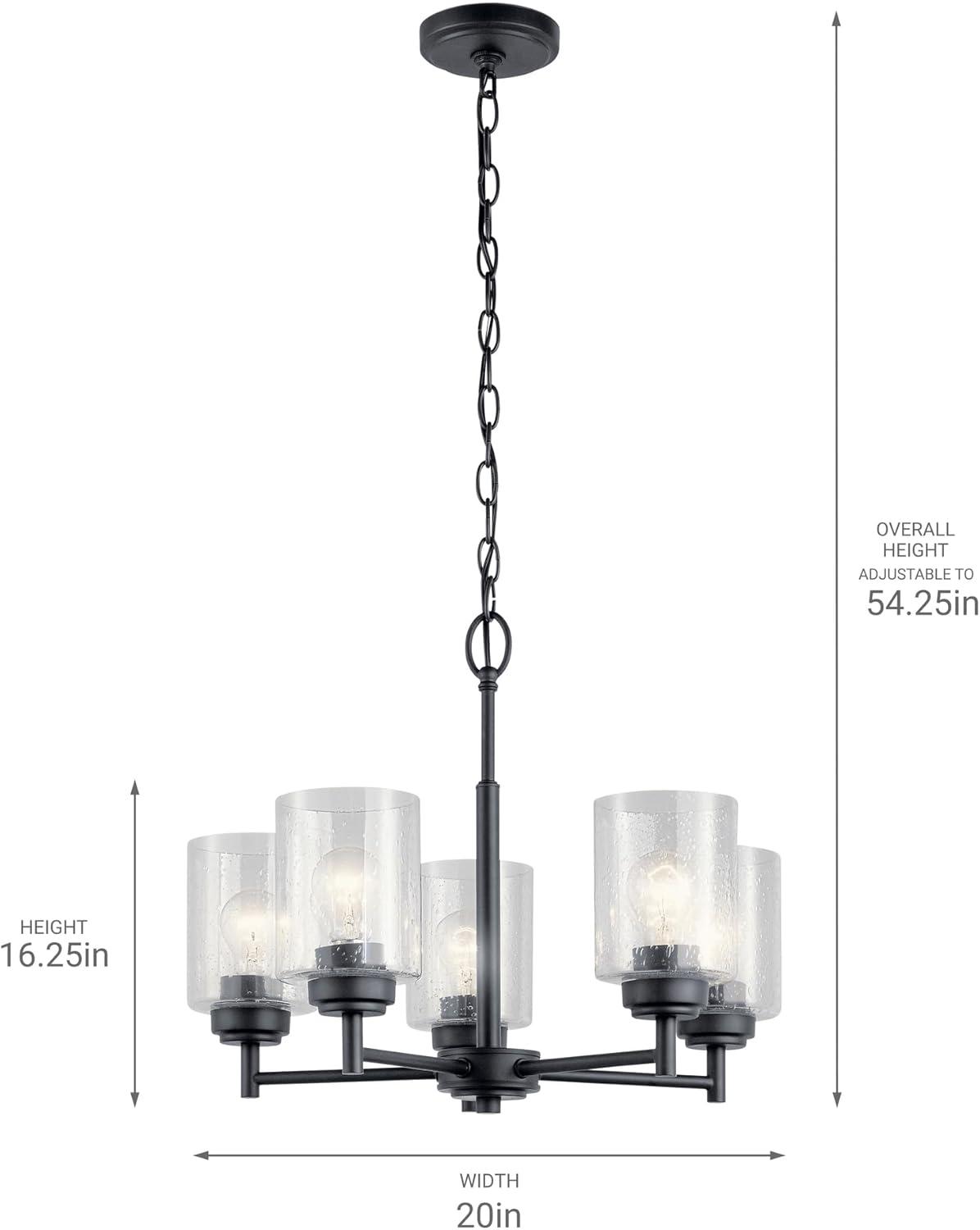 Winslow 5 - Light Dimmable Classic / Traditional Chandelier