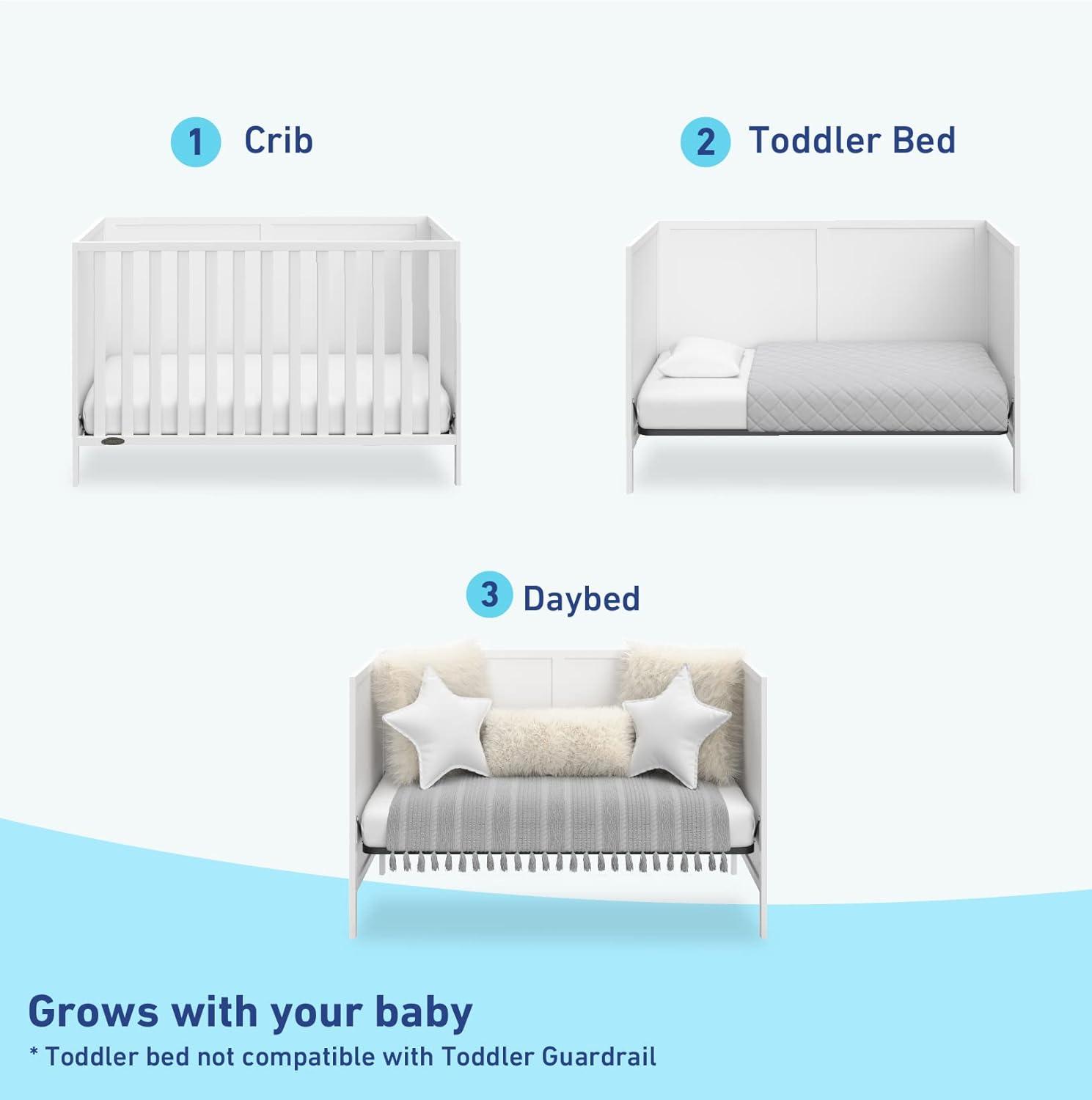 Graco Theo 3-in-1 Convertible Crib