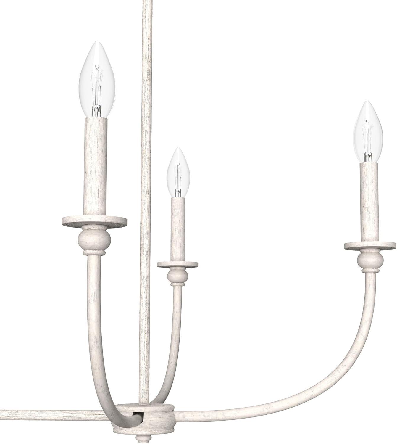 Hunter Southcrest 6 Light Linear Chandelier Ceiling Light Fixture