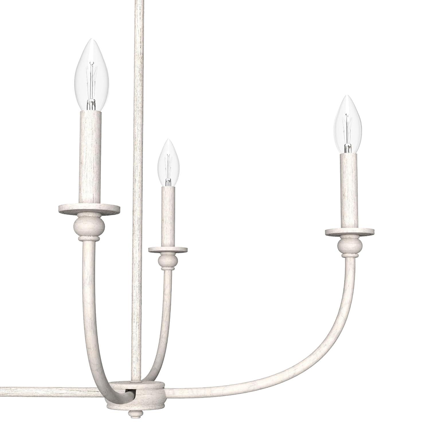 Hunter Southcrest 6 Light Linear Chandelier Ceiling Light Fixture