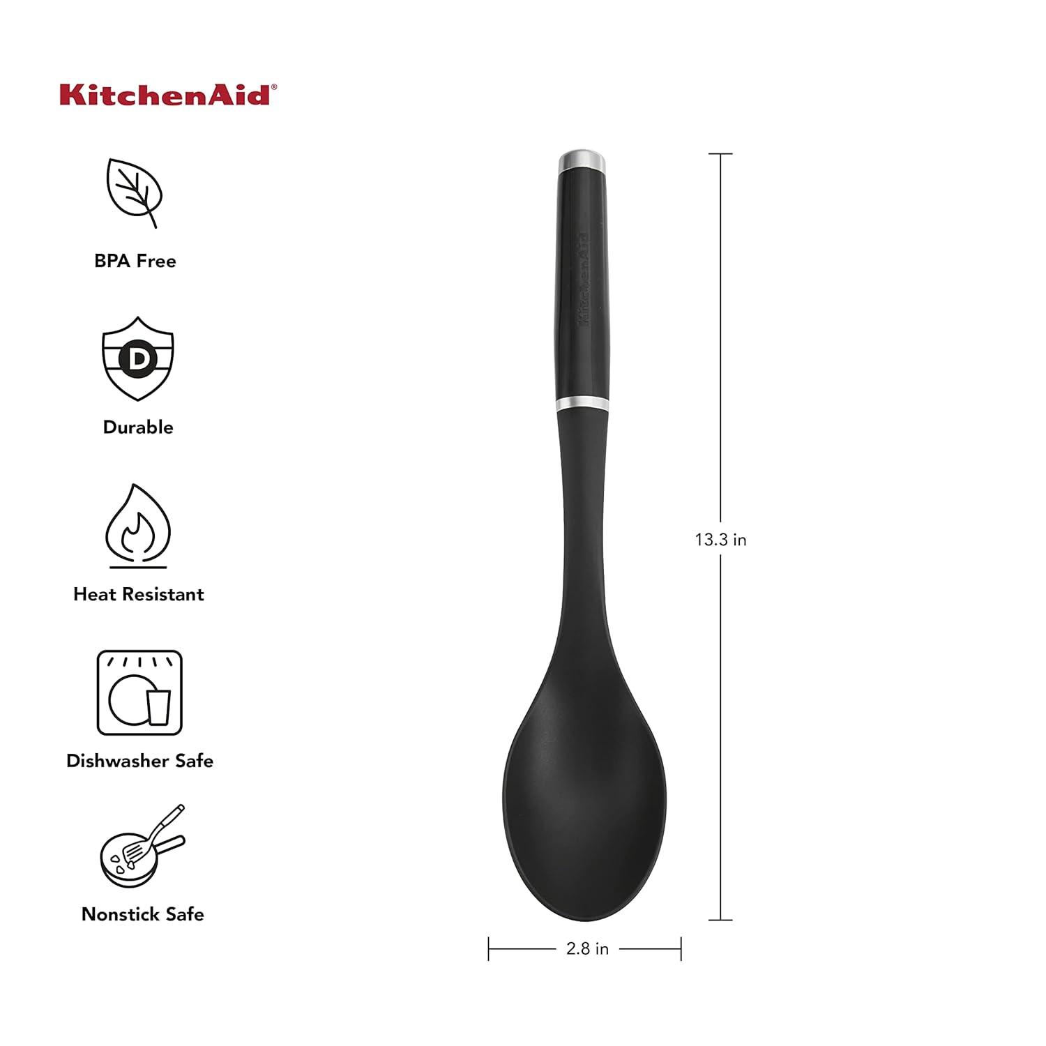 KitchenAid® Kitchenaid Classic Basting Spoon, One Size, Black