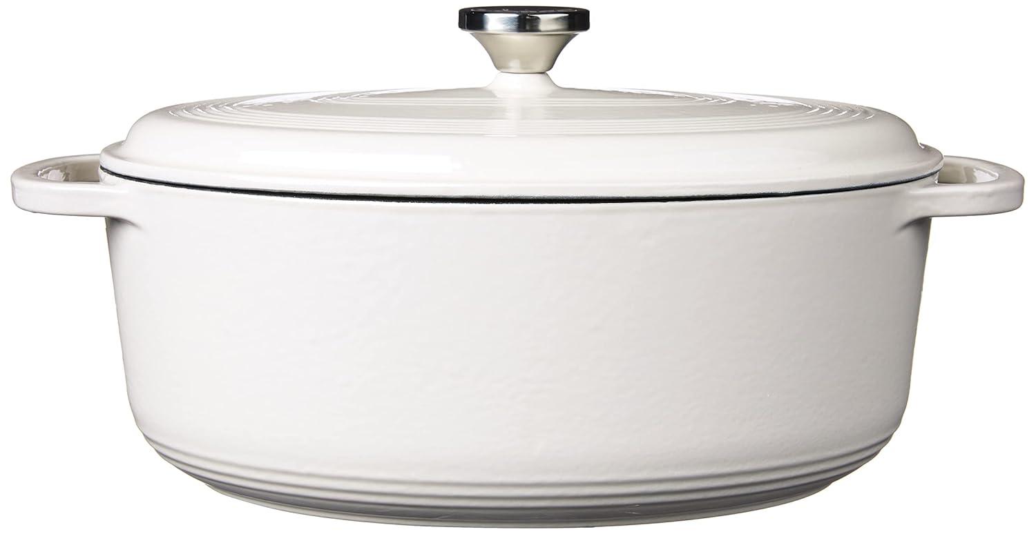 Lodge 7 Quart Enameled Cast Iron Dutch Oven Available