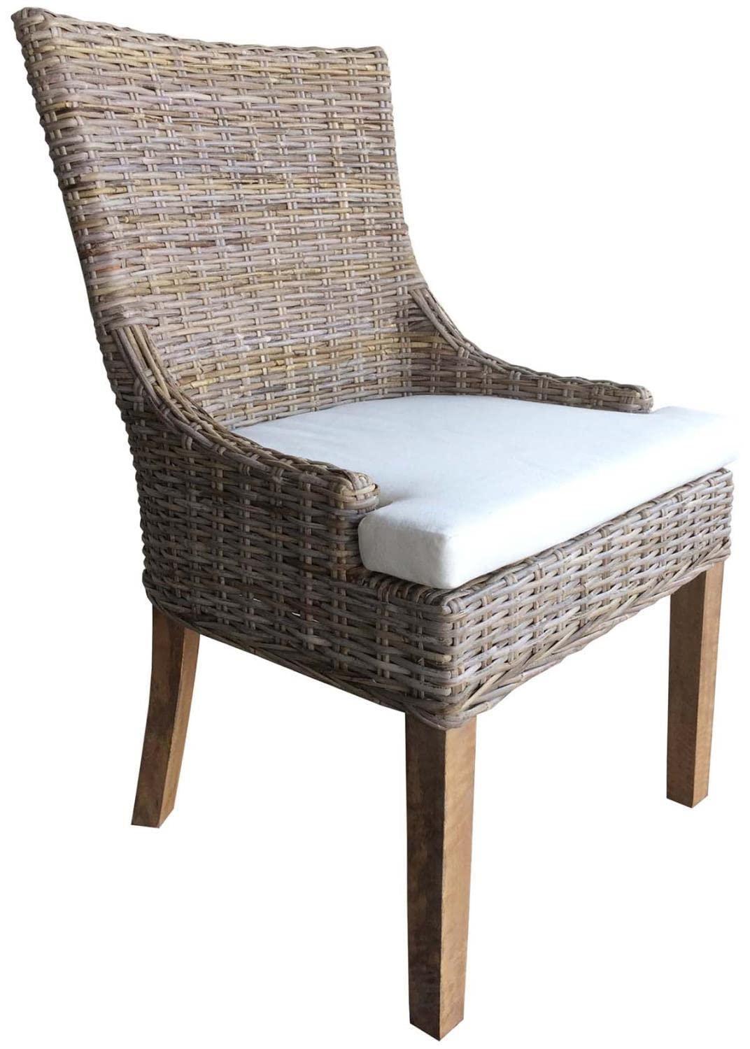 Padmas Plantation ALF11-KUBU-S-2 Kubu Alfresco Dining Chair - Set of 2