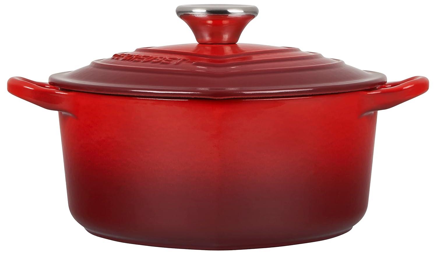 Le Creuset Le Creuset Enameled Cast Iron L'Amour Collection 2 Qt Heart Sheped Dutch Oven with Lid