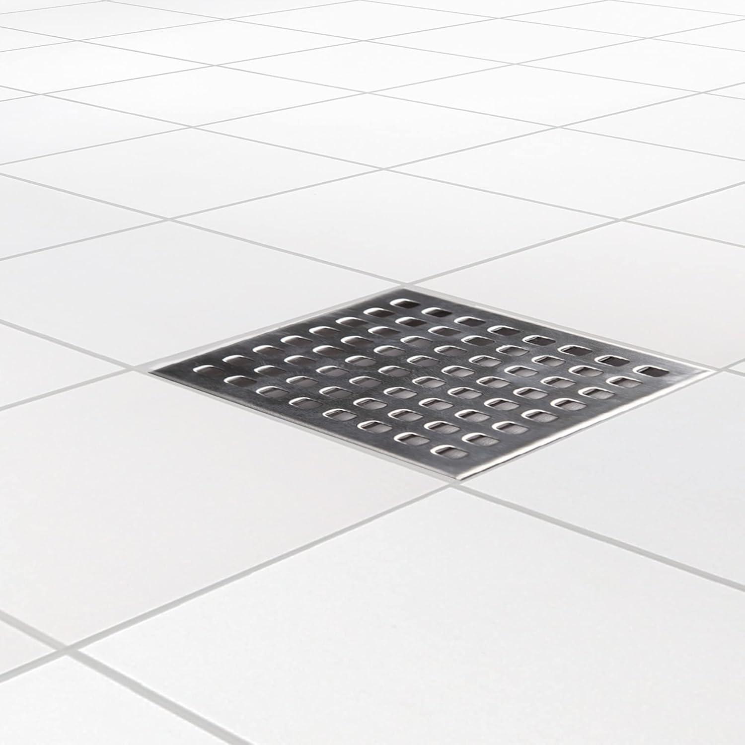 Design House 542852-SS Grid Shower Drain
