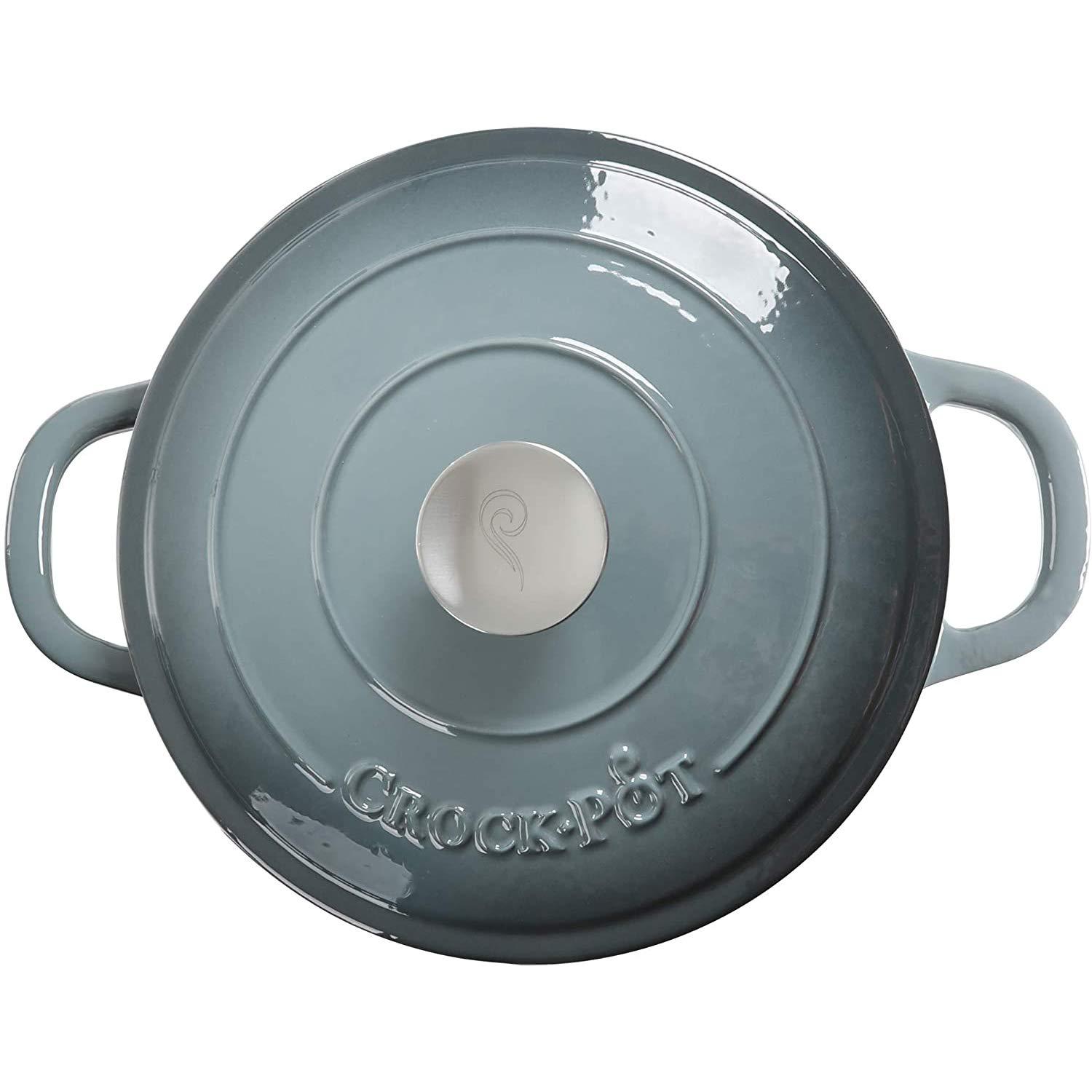 Crock-pot Artisan Cast Iron Round Dutch Oven