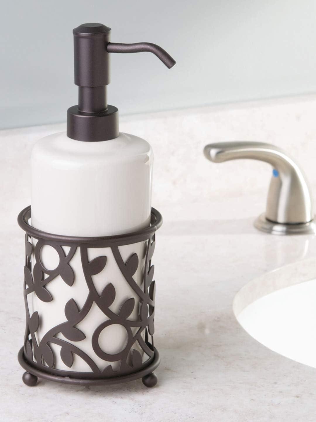 iDesign Vine Ceramic / Porcelain Soap Dispenser
