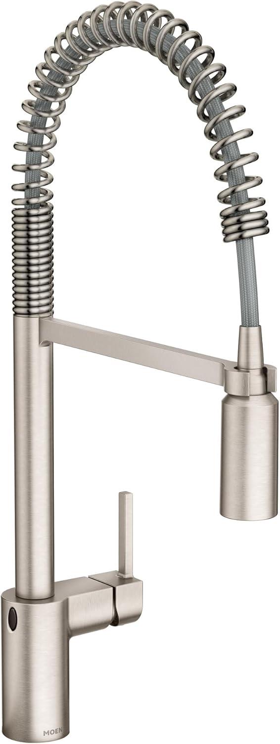 Moen Align MotionSense Wave Single Handle Spring Pulldown Kitchen Faucet with Power Clean Technology