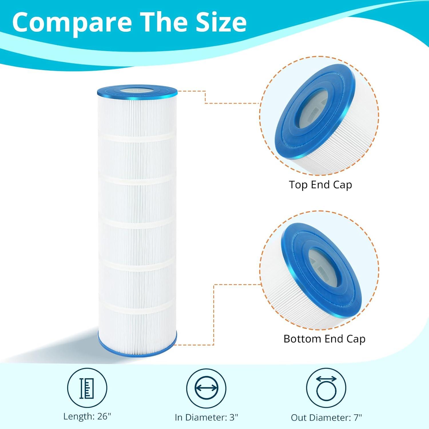 Wowreed Wowreed Pool Filter Compatible with CCP420,C-7471,4 pack (Set of 4)