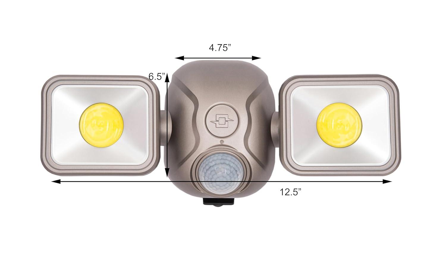 Fulcrum Products 273659 Dual Security Flood Light