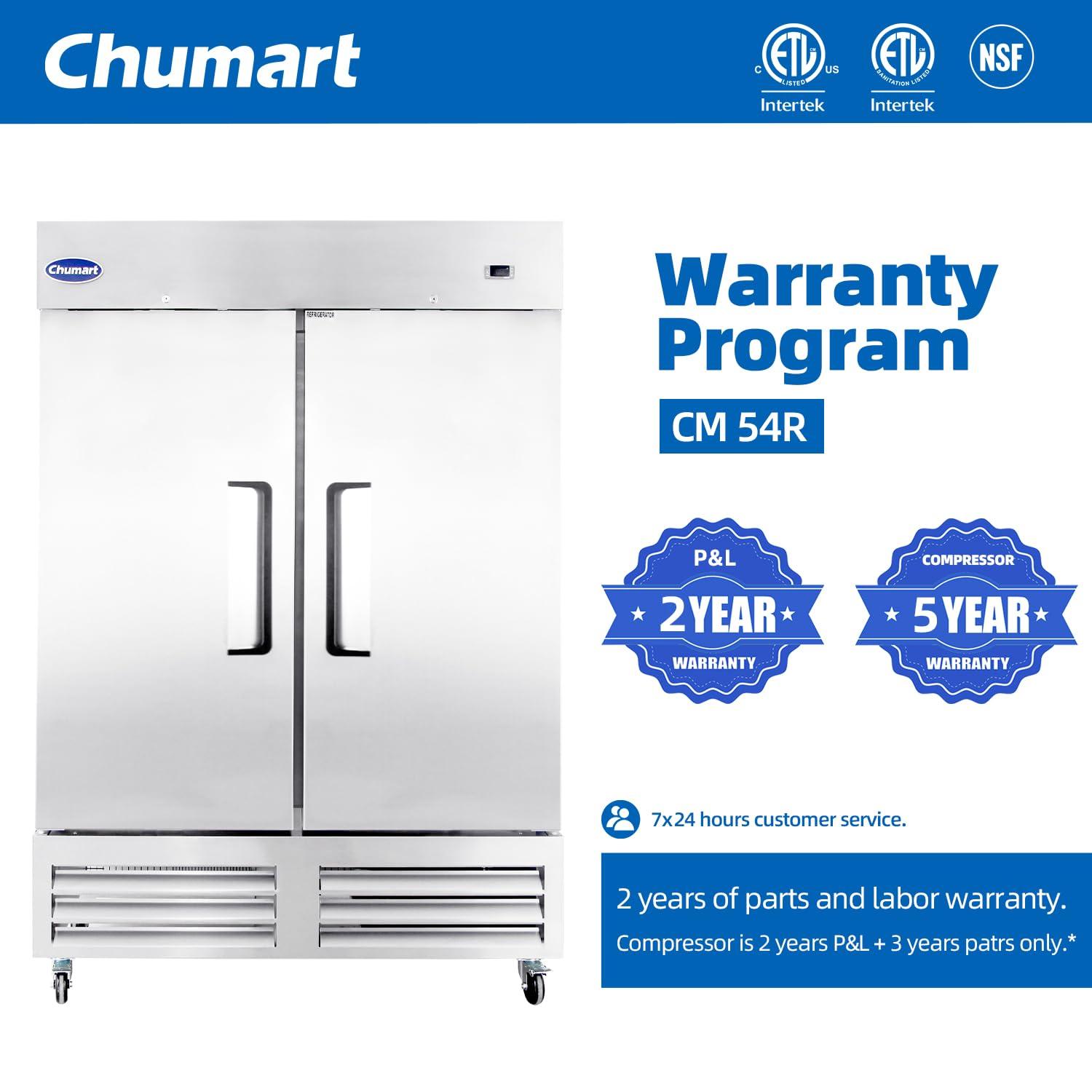 Arctic Air AR49 49 Cubic Feet Stainless Steel Refrigerator
