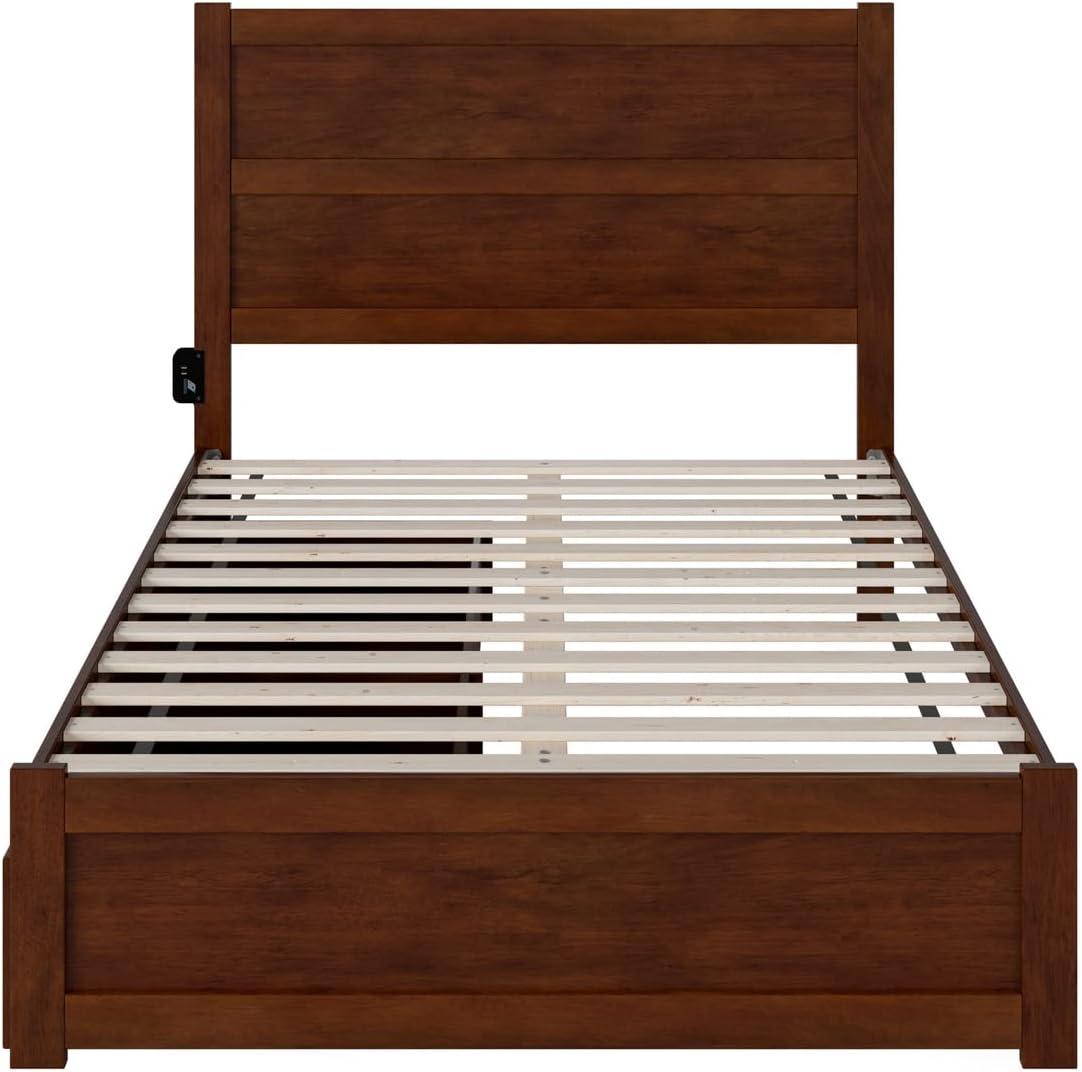 Noho Bed with Footboard and 2 Drawers - AFI