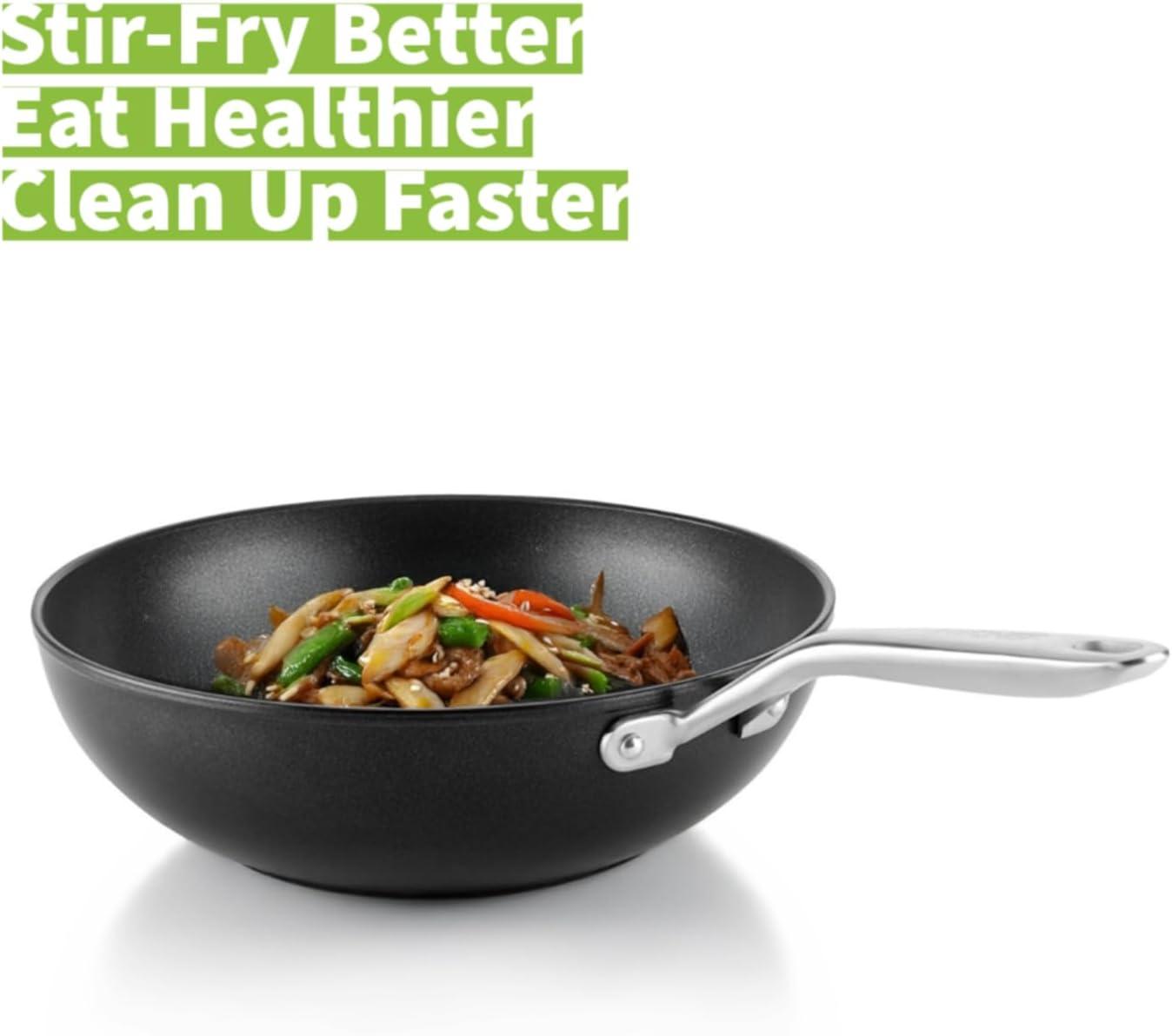 TECHEF Onyx - 12" Nonstick Wok/Stir-Fry Pan