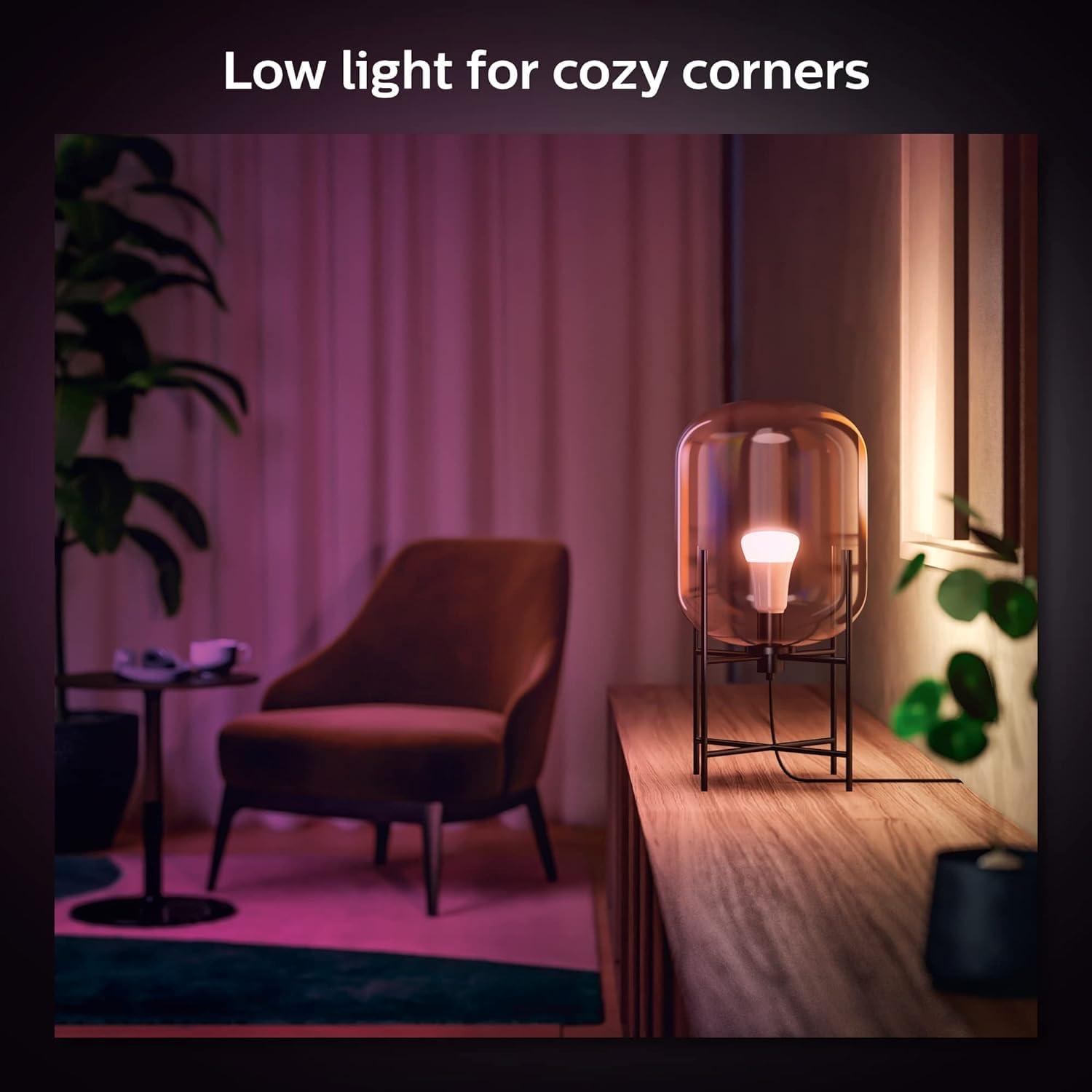 Philips Hue White & Color Ambiance A19 Bluetooth Smart LED Bulb - Multicolor
