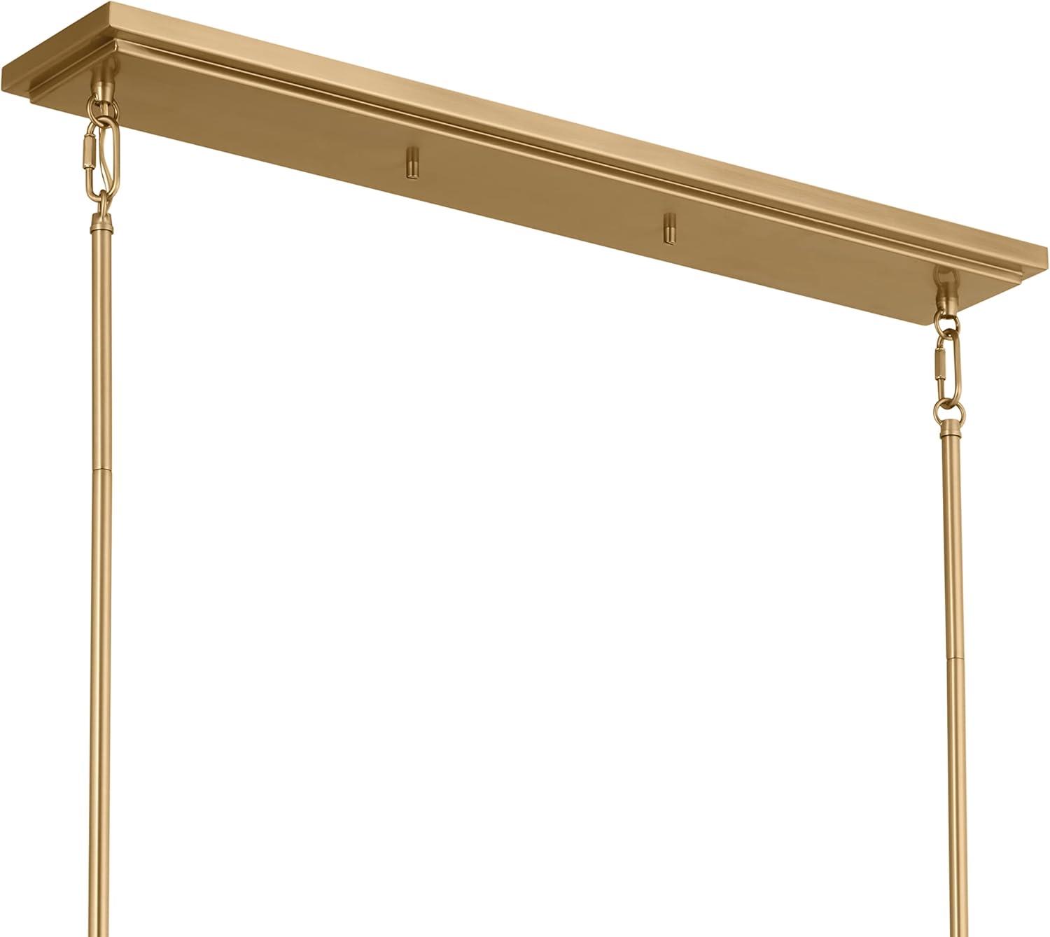 Kichler Lighting Ali 10 - Light Chandelier in  Brushed Natural Brass