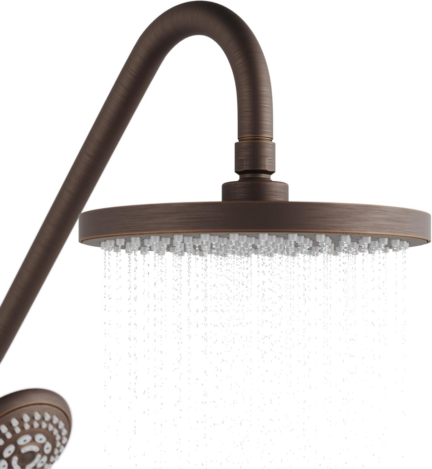 Kauai Rain Shower Head with Handshower