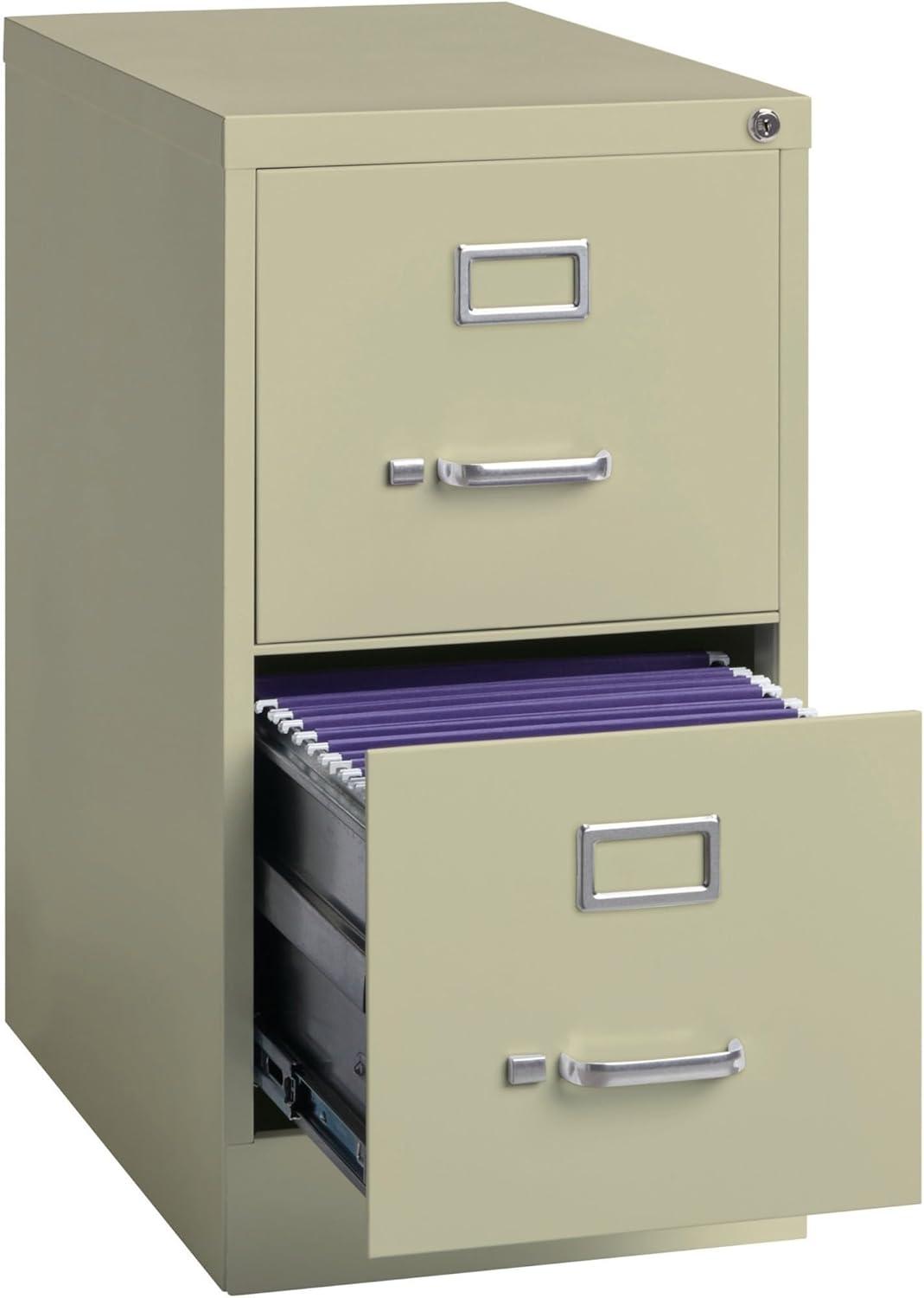 Fortress 15'' Wide 2 -Drawer Steel File Cabinet