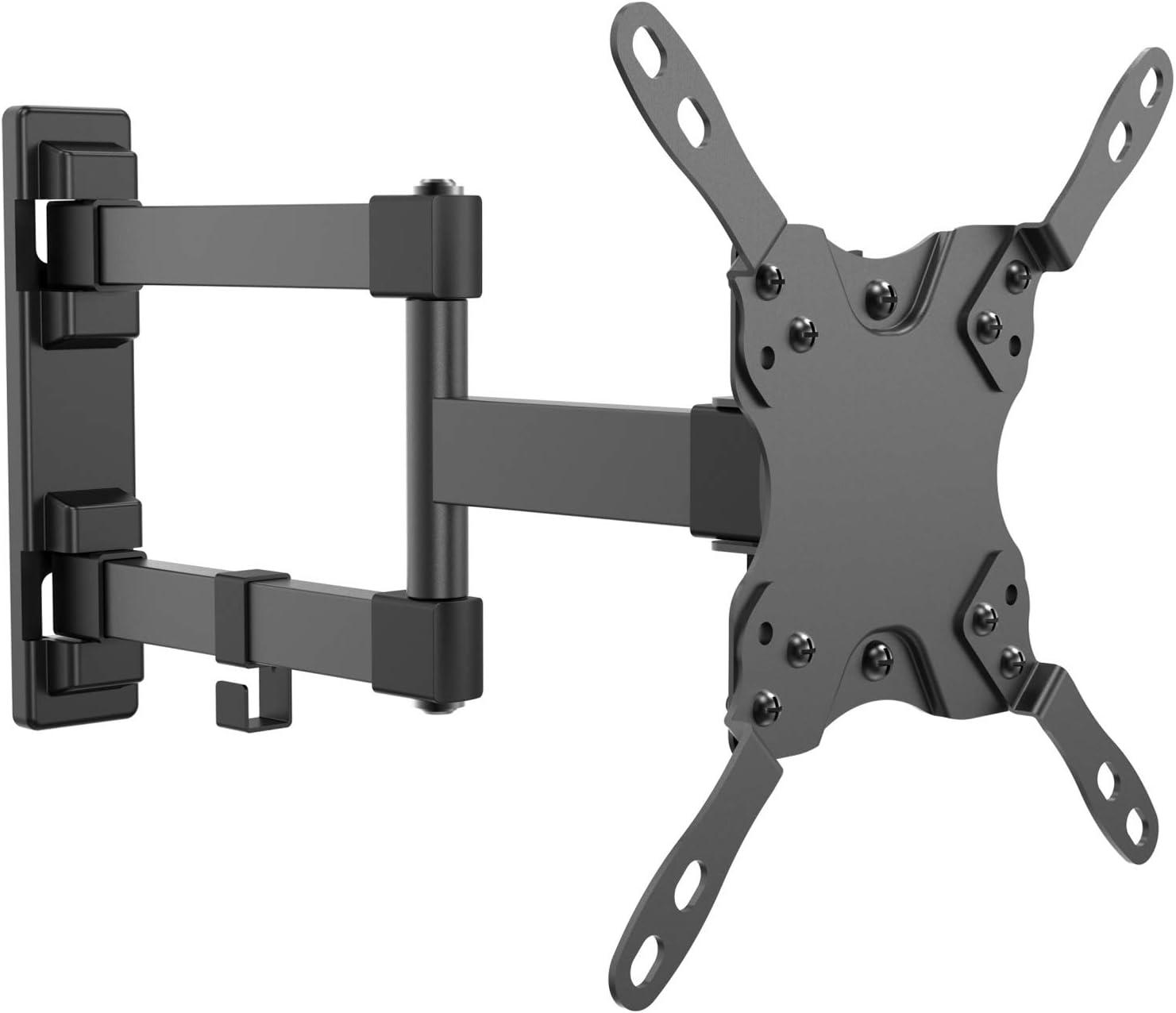 FULL MOTION TV wall mount for 13''-47'' Flat Panel TVs up to 30 lbs.