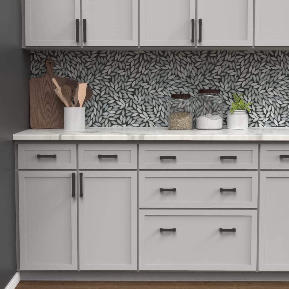 Dash Collection Handle Pull - Contemporary Hardware for Drawers & Cabinets (Set of 10)