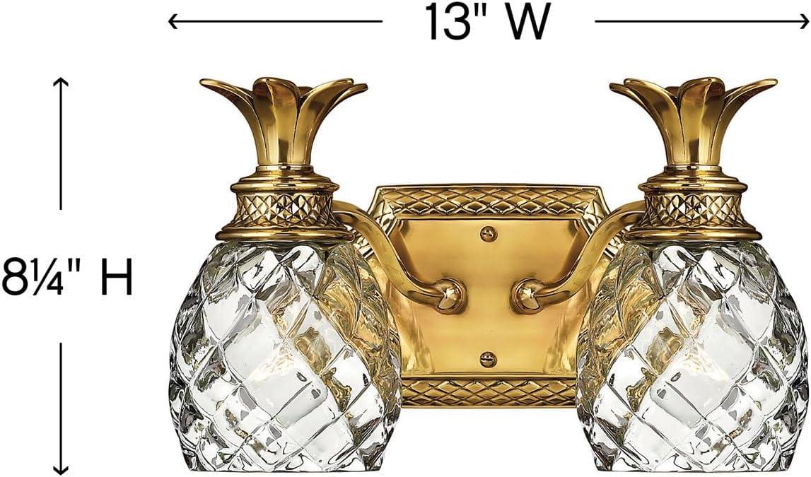Plantation 1-Light Pineapple Accent Wall Sconce
