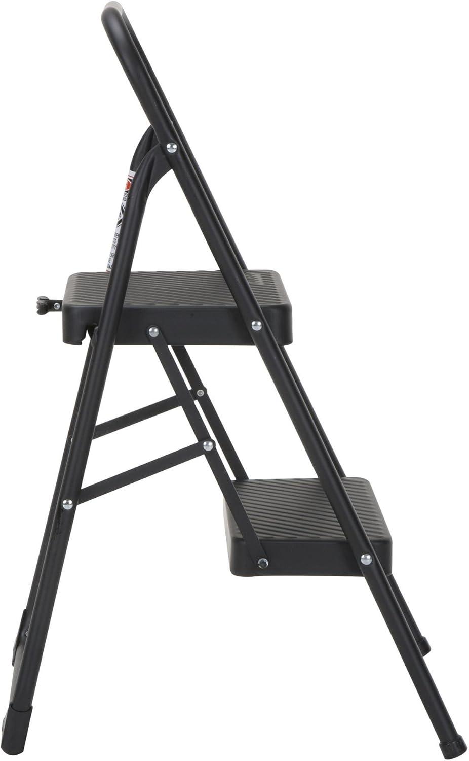 COSCO 2-Step Household Folding Steel Step Stool