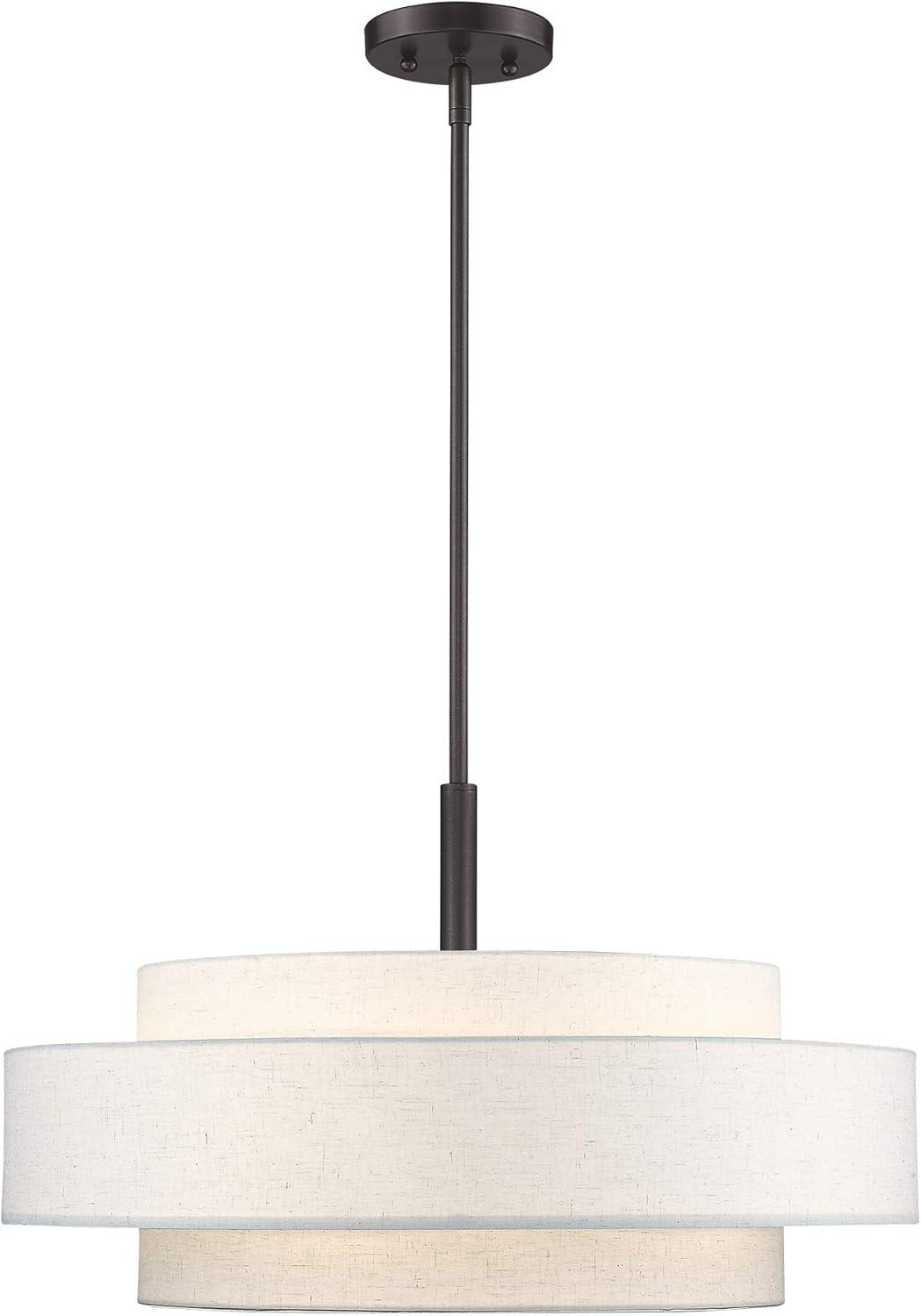 Livex Lighting Monroe 5 - Light Pendant in  English Bronze