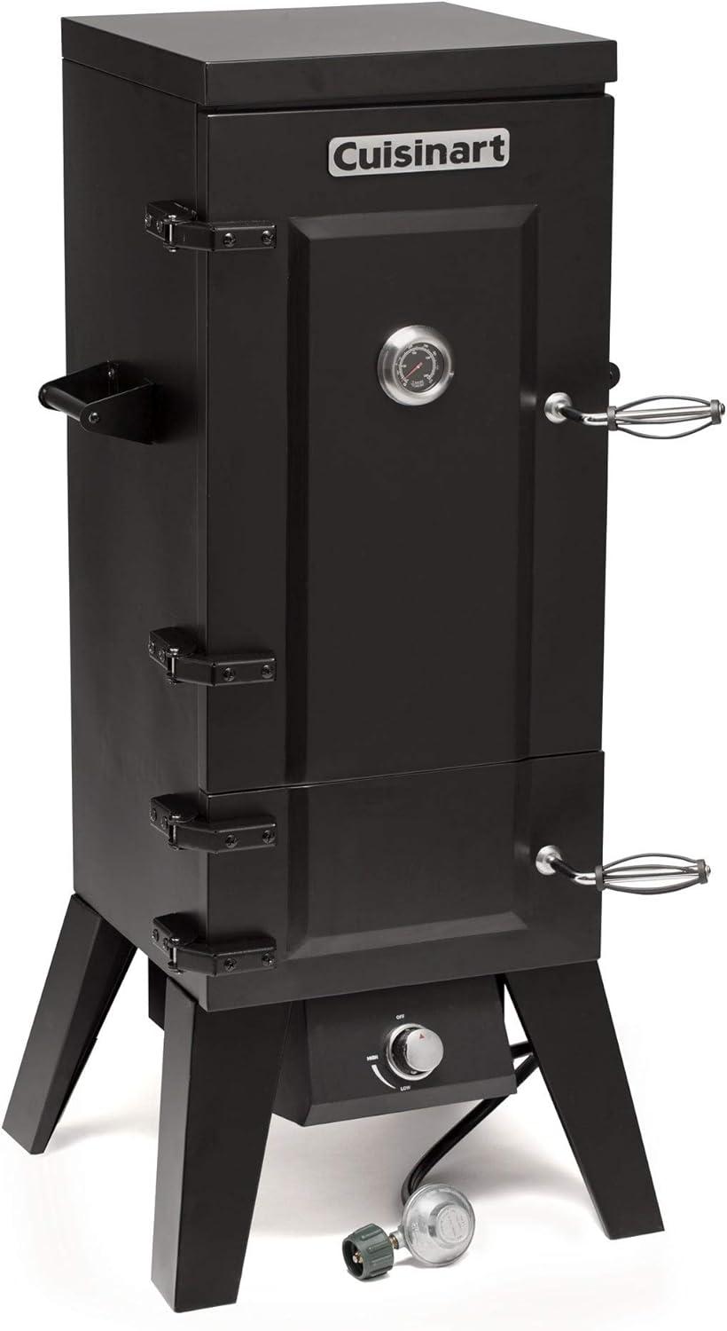 Cuisinart 36" Black Stainless Steel Vertical Gas Smoker