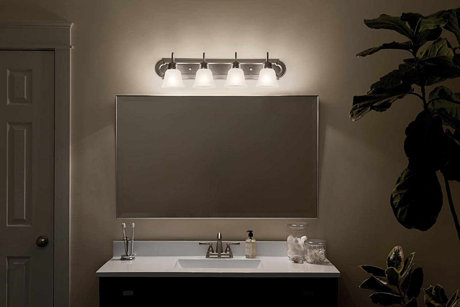 Kichler Lighting 4 - Light Vanity in  Brushed Nickel
