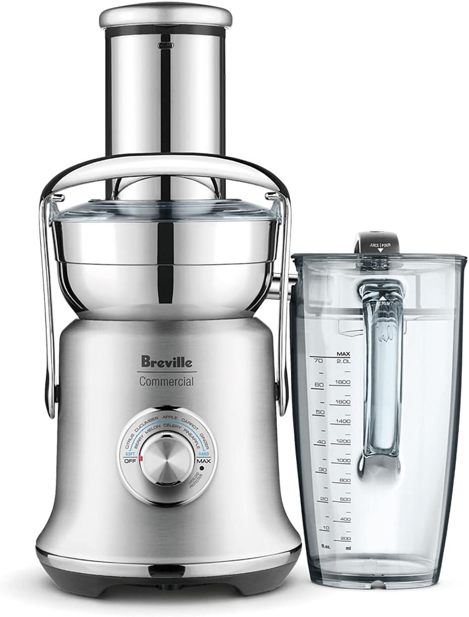 XL Stainless Steel Electric Centrifugal Juicer with Variable Speed