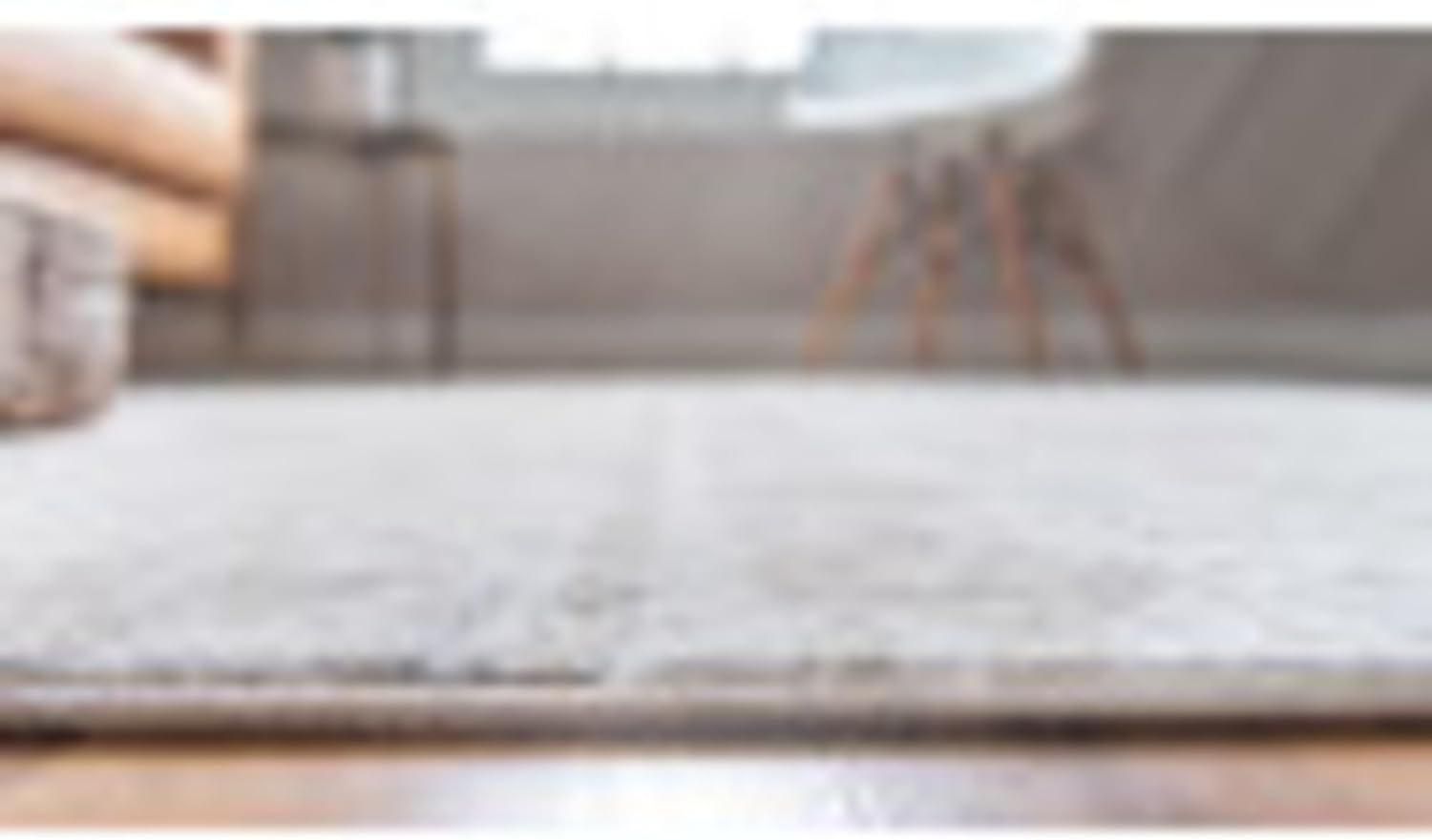 Unique Loom Portland Collection Southwestern Inspired Striped Tone-on-Tone Area Rug (8' 0 x 8' 0 Square, Tan/ Ivory)