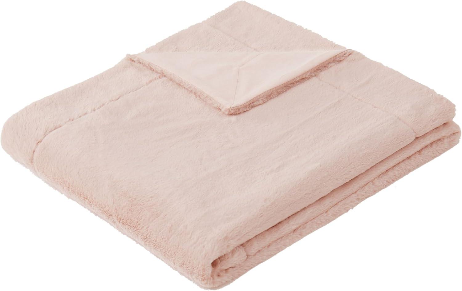 Vince Camuto Vince Camuto Faux Rabbit Fur Gift Boxed Throw