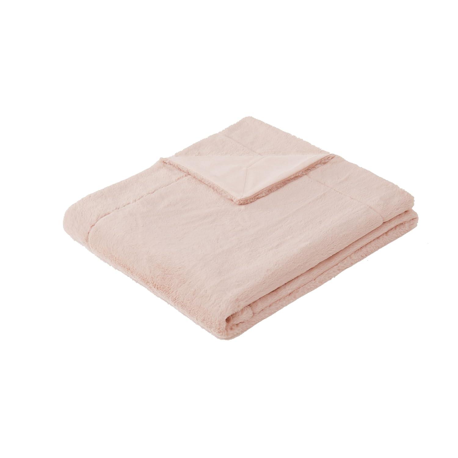 Vince Camuto Vince Camuto Faux Rabbit Fur Gift Boxed Throw