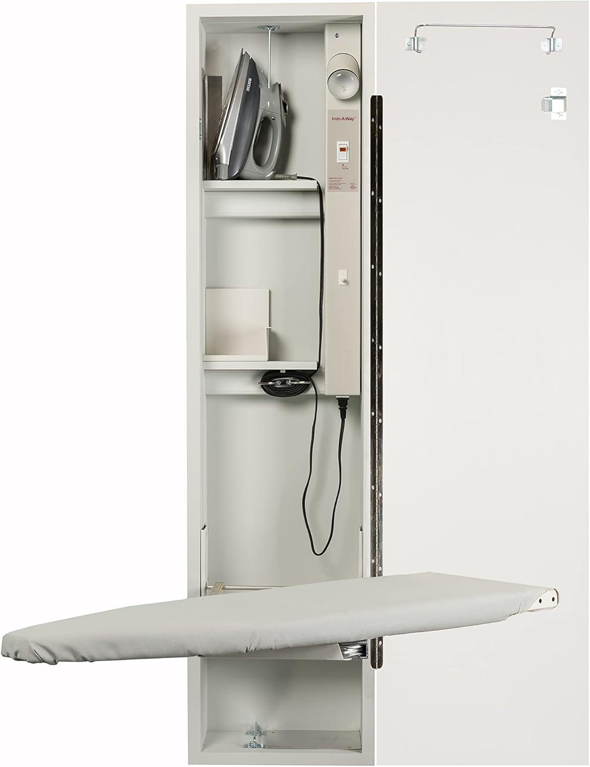Iron-A-Way LLC Deluxe Swivel Non-Electric Built-In Ironing Center MADE IN THE USA