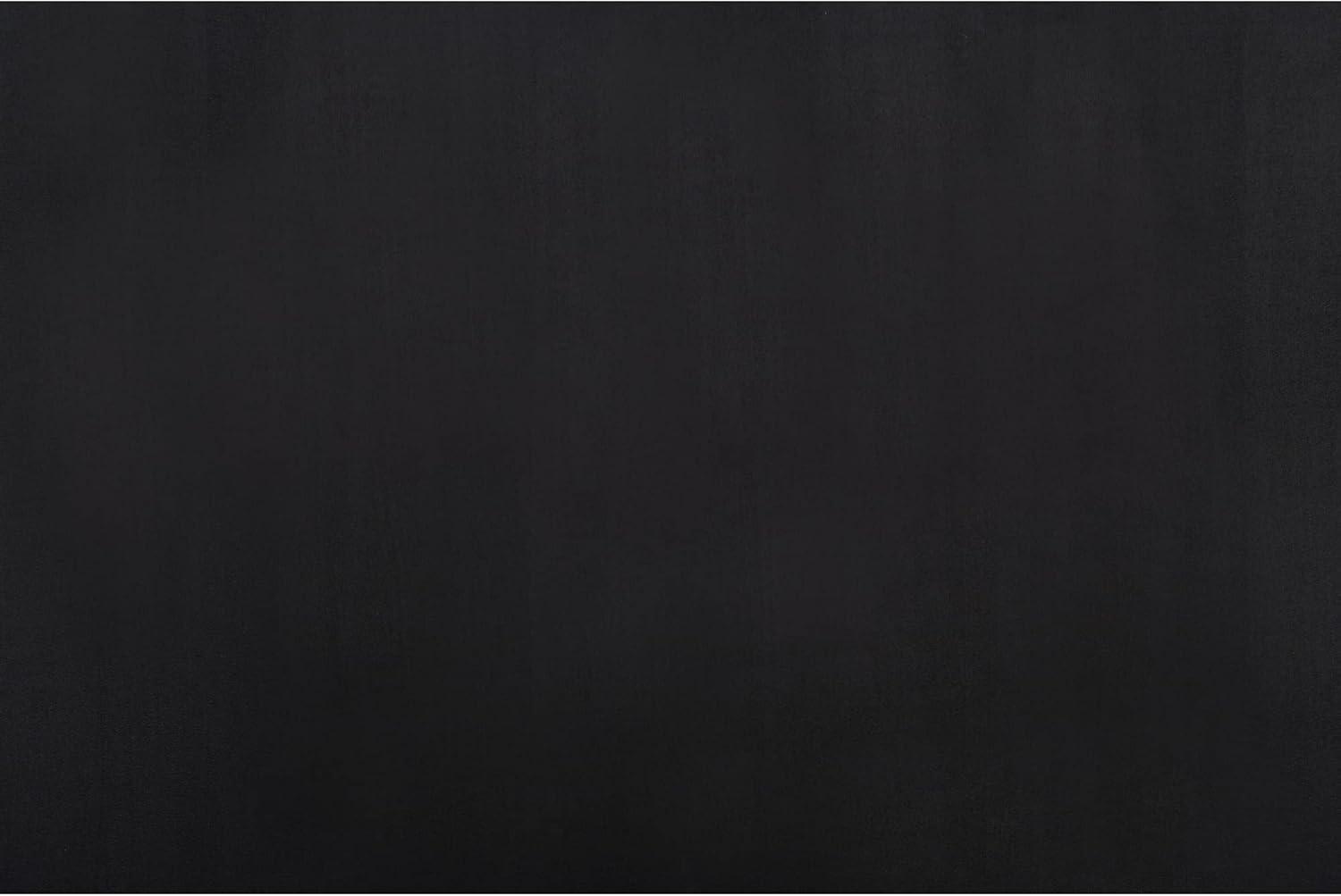 Commonwealth Thermaplus Navar Blackout Faux Suede Grommet Top Panel - 54x84" - Black