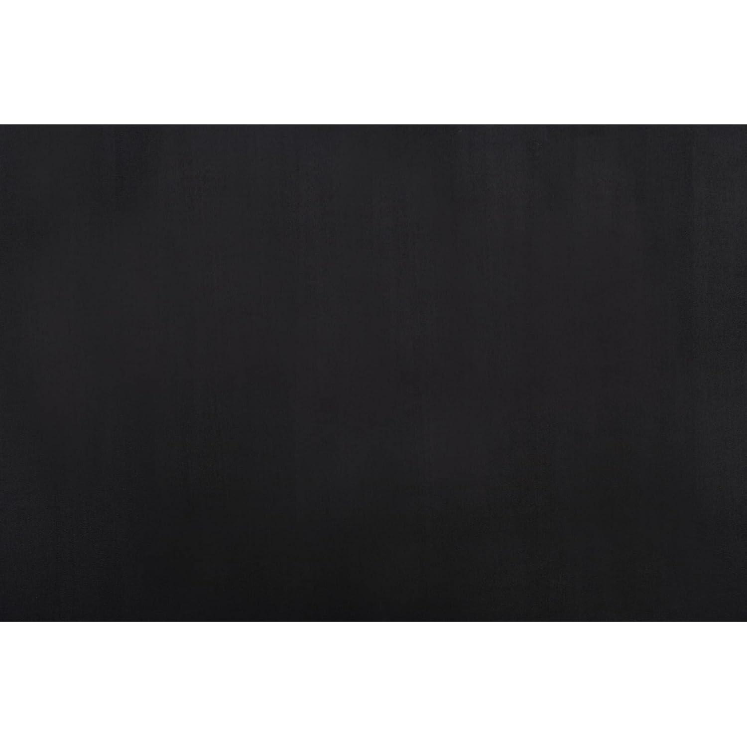 Commonwealth Thermaplus Navar Blackout Faux Suede Grommet Top Panel - 54x84" - Black